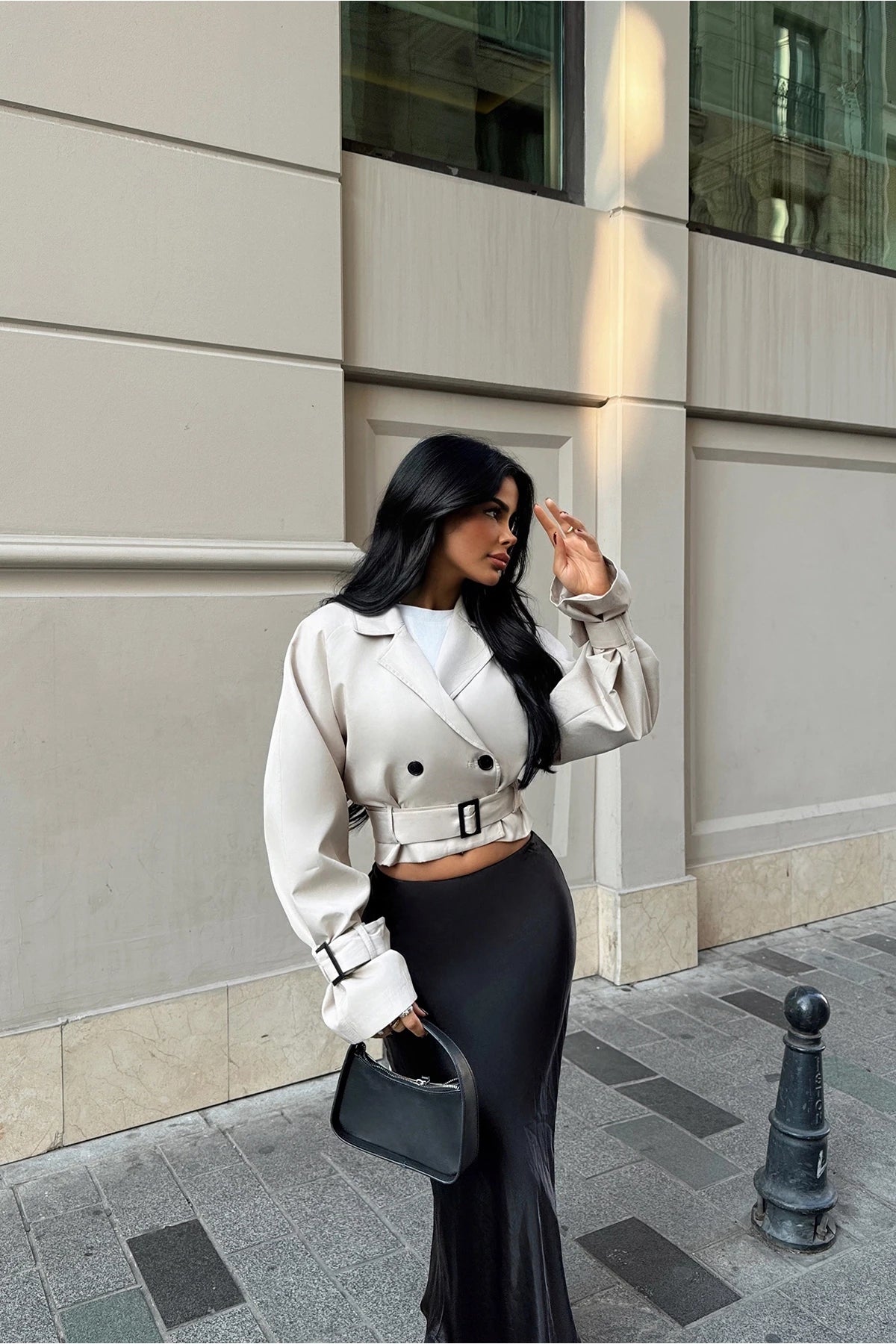 Mink Luxe Cropped Jacket